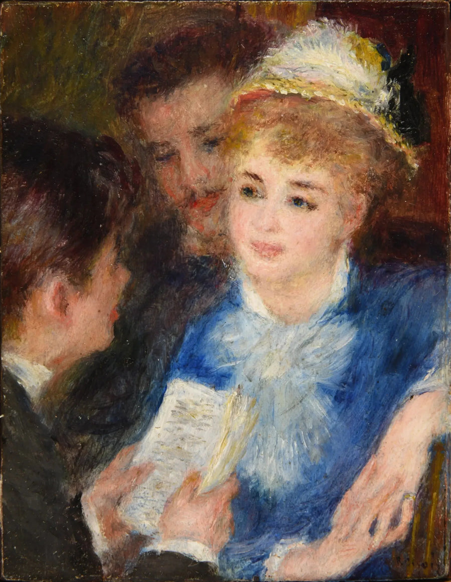 Czytanie roli - Pierre-Auguste Renoir