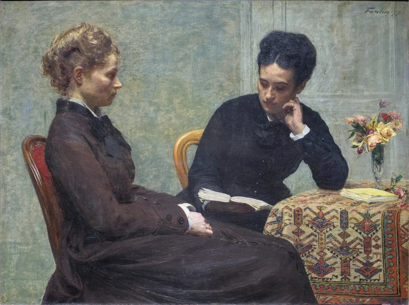 Czytanie - Henri Fantin-Latour