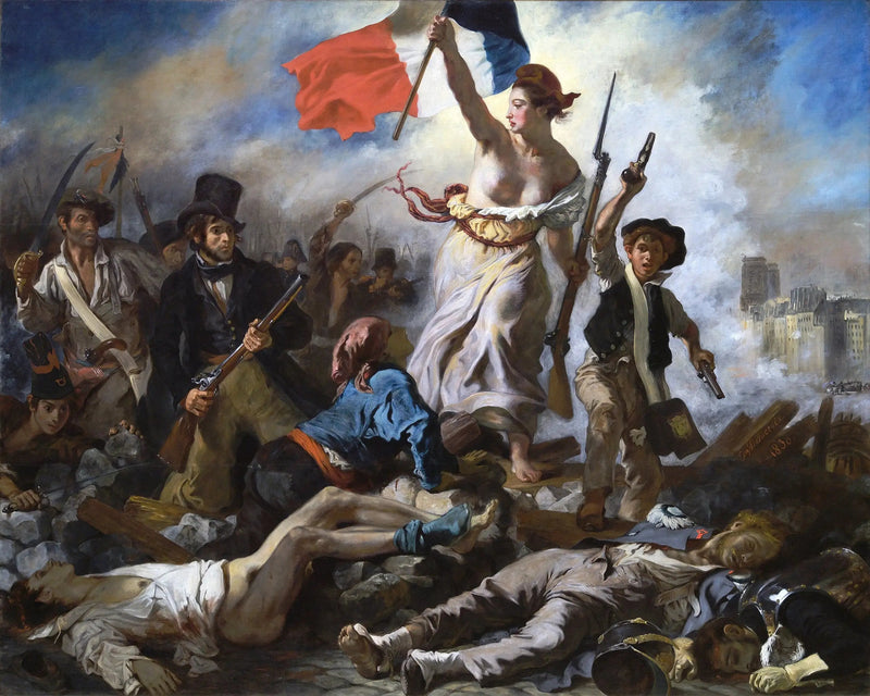 Wolność prowadząca lud - Eugène Delacroix