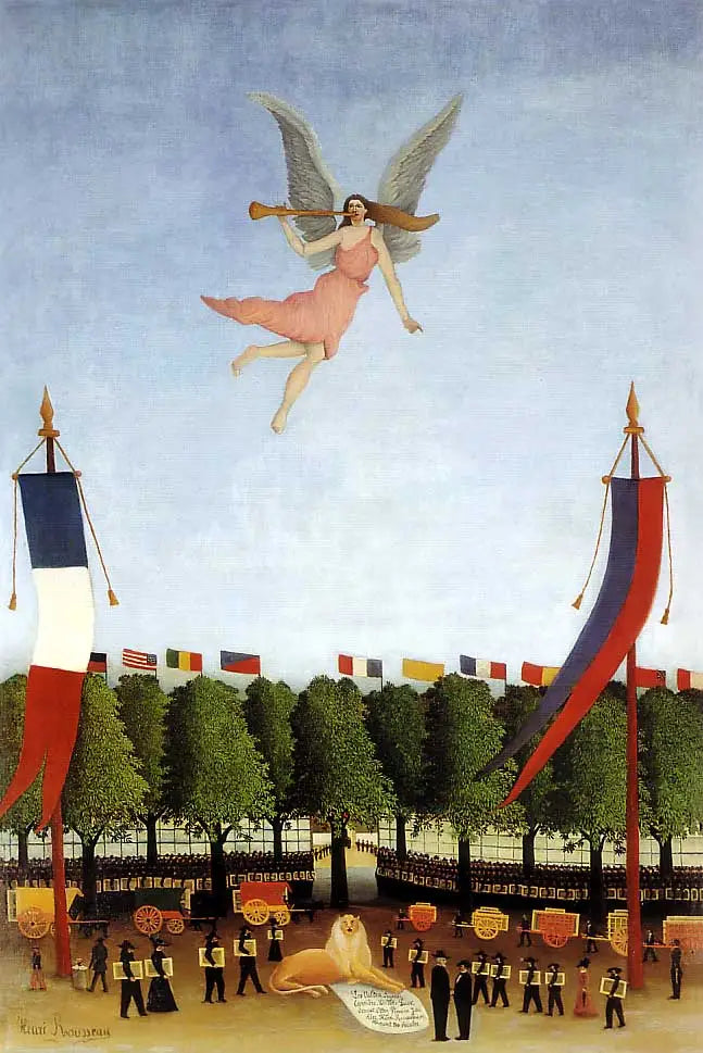 Wolność zapraszająca artystów do udziału w 22. wystawie Niezależnych - Henri Rousseau