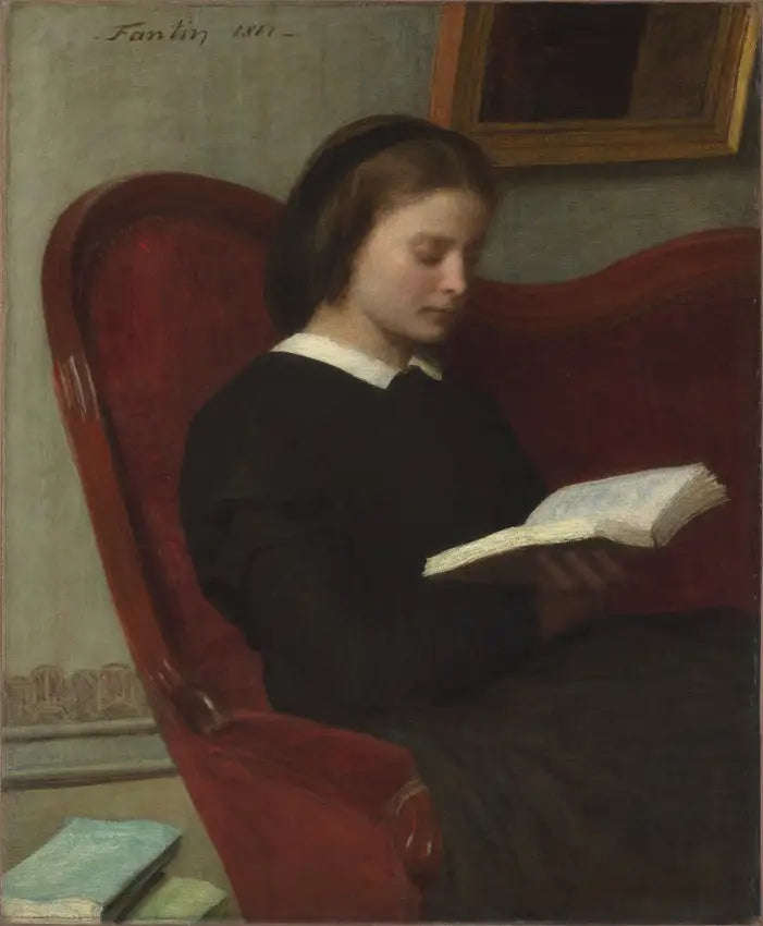 Czytelniczka - Henri Fantin-Latour