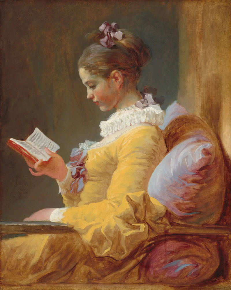 Liseuse - Jean-Honoré Fragonard