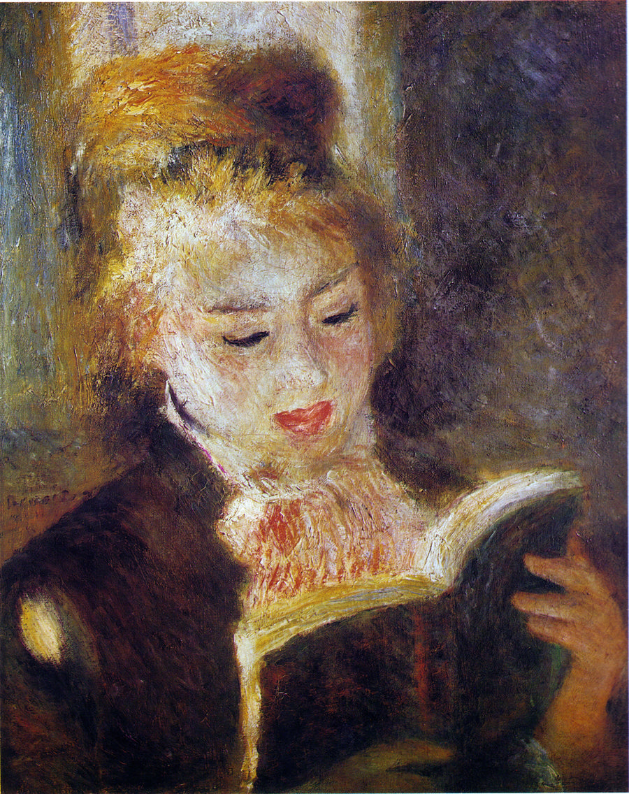 Czytająca - Pierre-Auguste Renoir