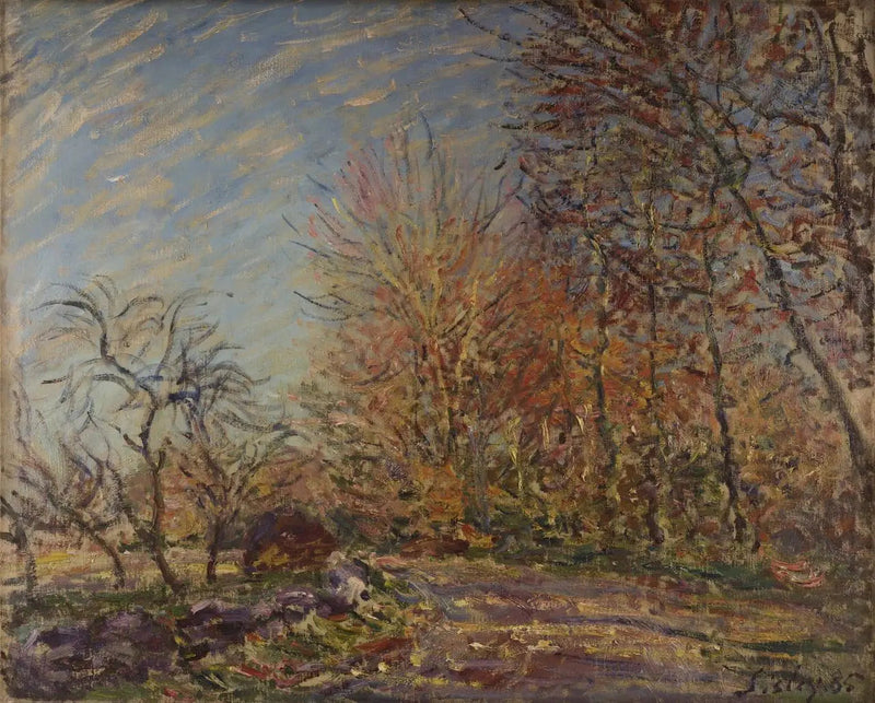 Skraj Lasu Fontainebleau - Alfred Sisley