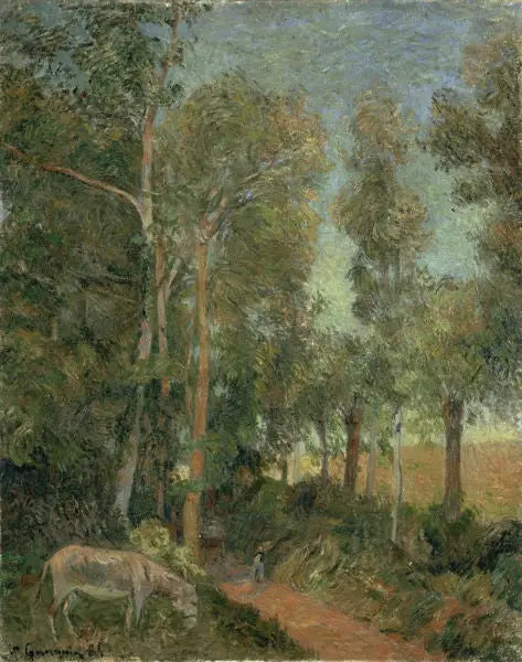 Skraj lasu (III) - Paul Gauguin