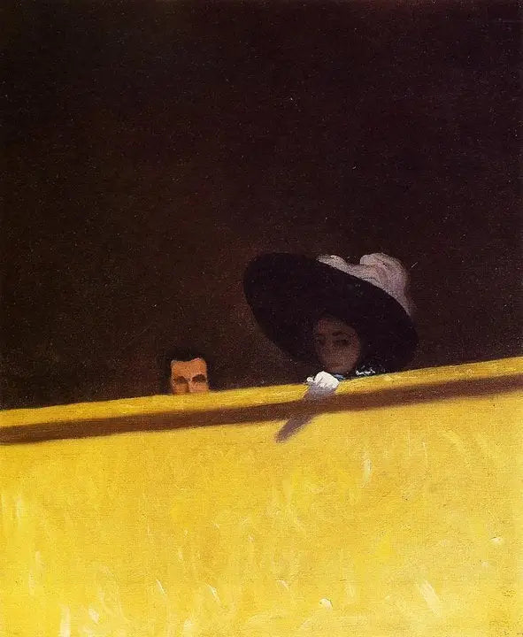Teatr, pan i pani - Félix Vallotton
