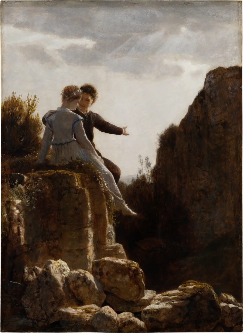 Miesiąc miodowy - Arnold Böcklin