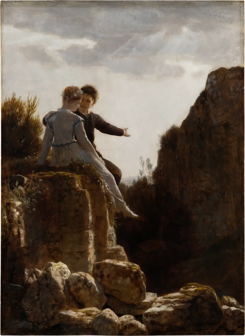 Miesiąc miodowy - Arnold Böcklin