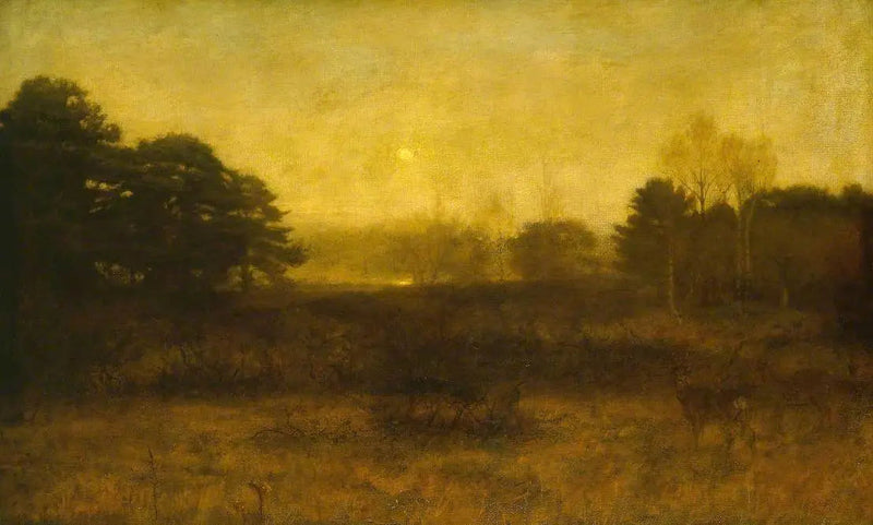 „Księżyc jest wschodzący, a mimo to to nie jest noc” - John Everett Millais