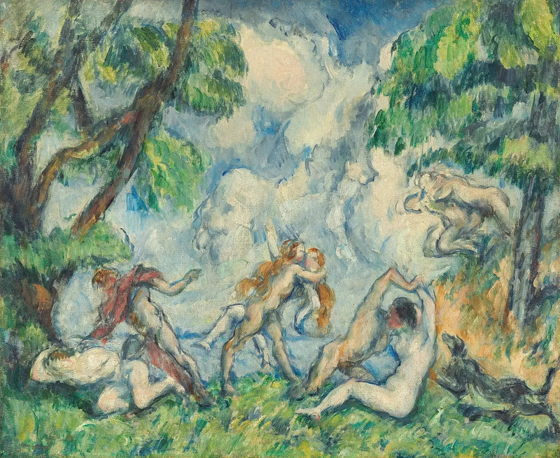 Walka miłości - Paul Cézanne