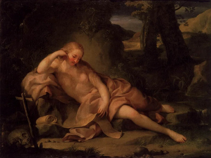 Pokutująca Madeleine - Anton Raphael Mengs