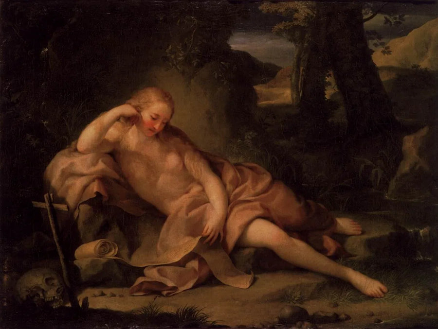Pokutująca Madeleine - Anton Raphael Mengs