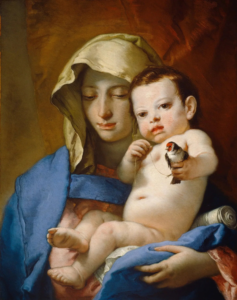Madonna z jaskółką - Giovanni Battista Tiepolo