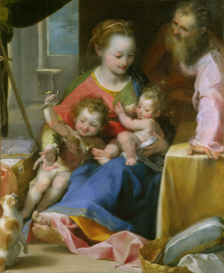 Madonna z kotem (Baroccio) - Federico Barroci