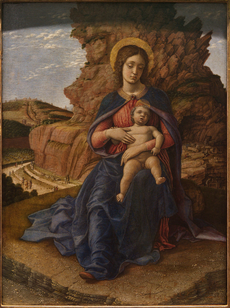 Madonna z kopalni - Andrea Mantegna