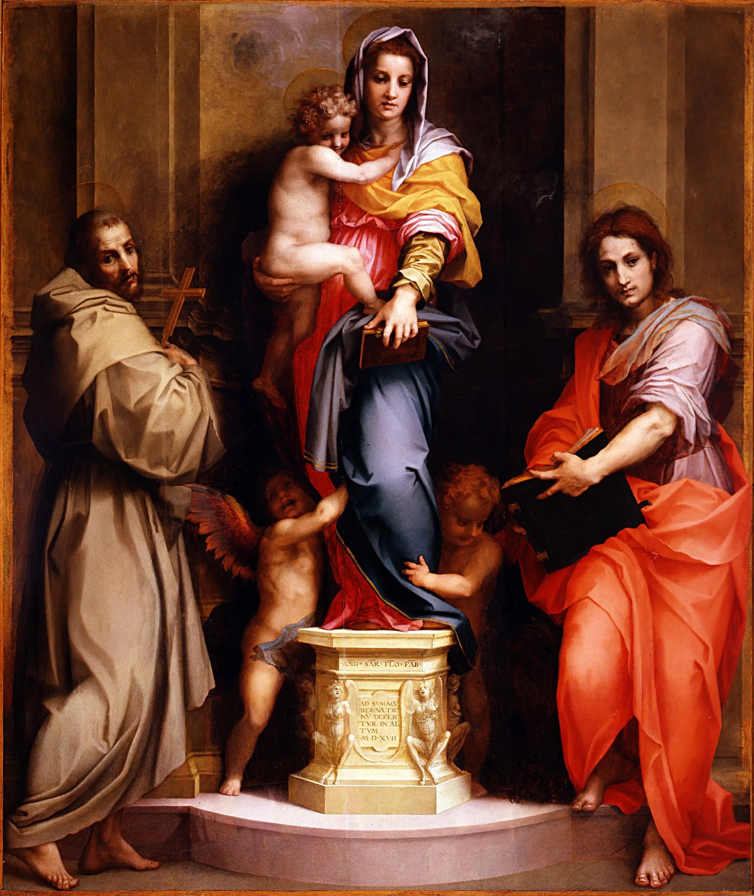 La Madone des Harpies - Andrea del Sarto - Alpha Reproduction