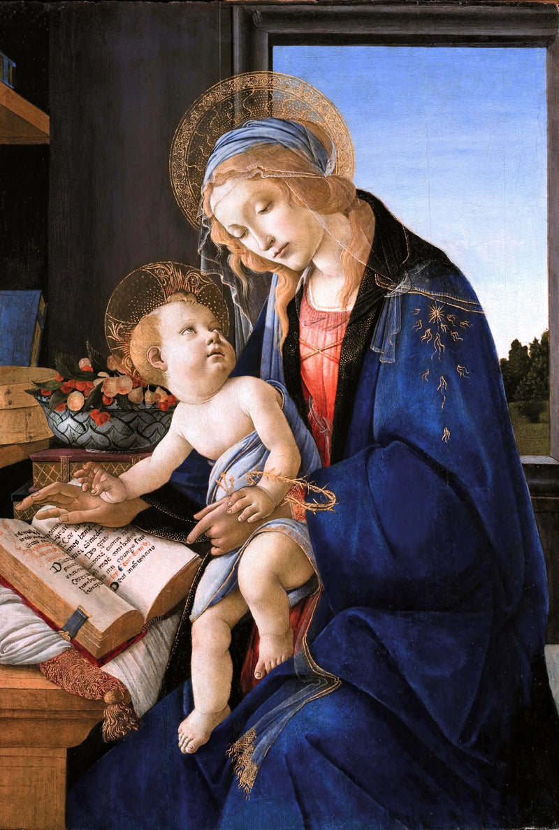 Madonny Księgi - Sandro Botticelli