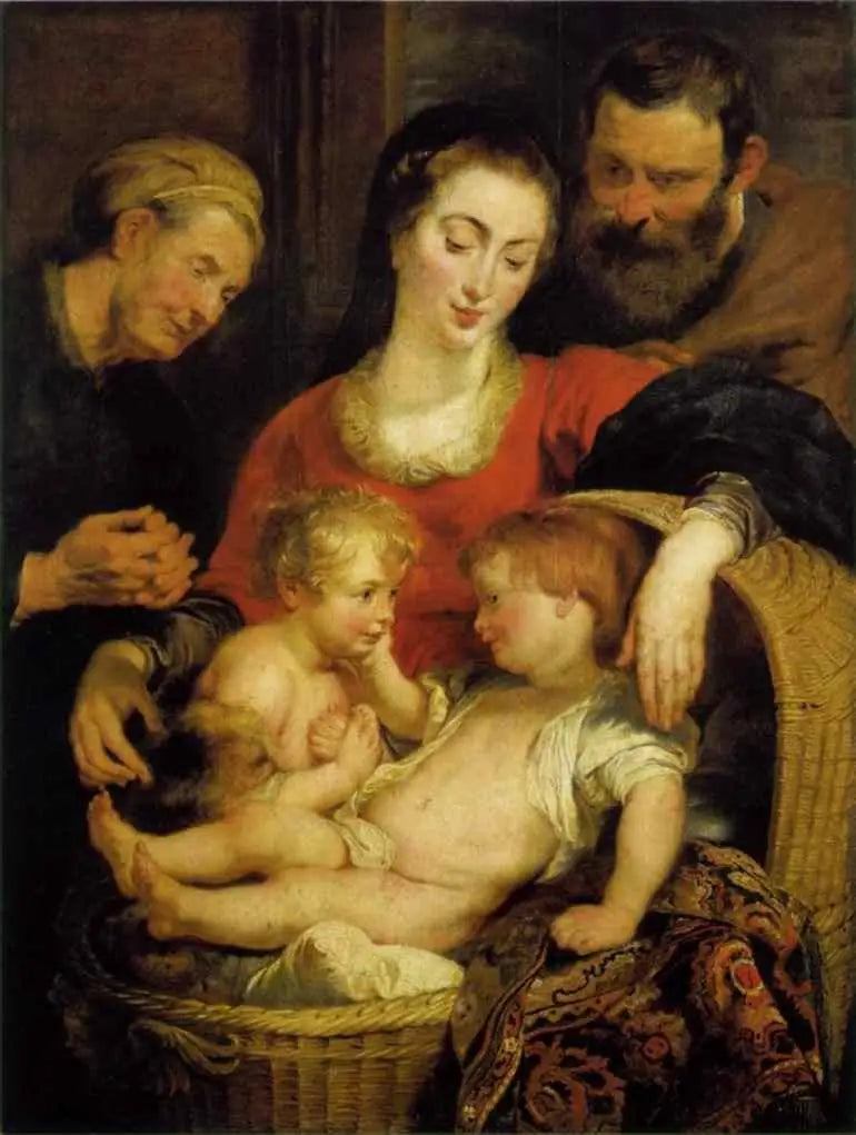 Madonna z koszykiem - Peter Paul Rubens