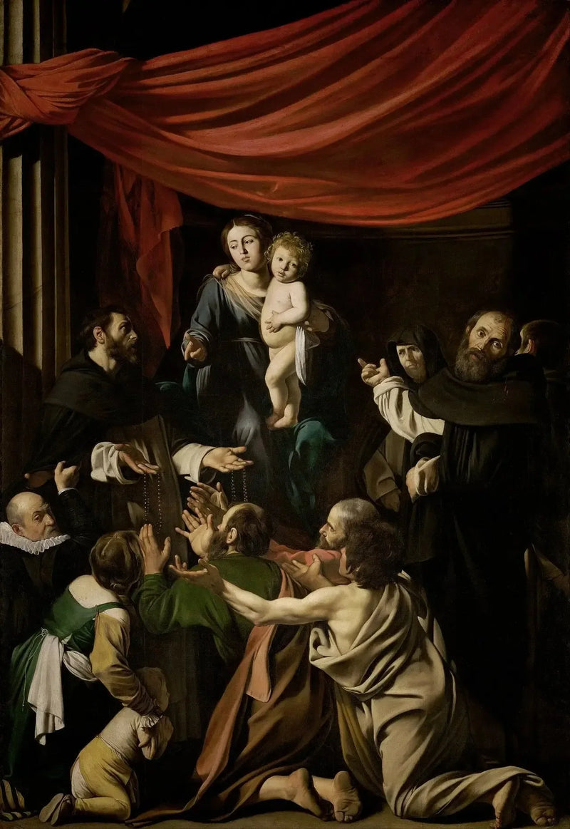 Madonna Różańcowa - Caravaggio