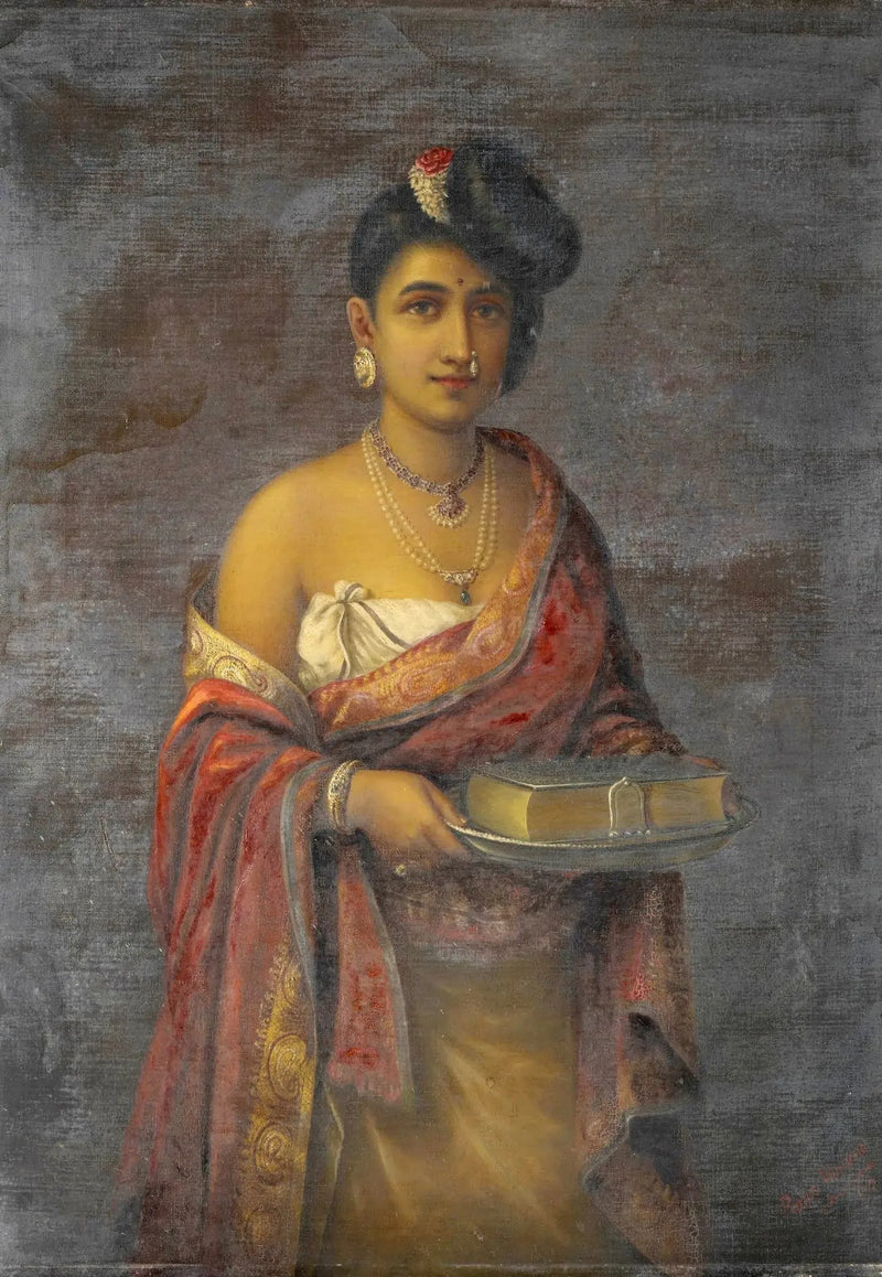Maharani z Travancore - Ravi Varmâ