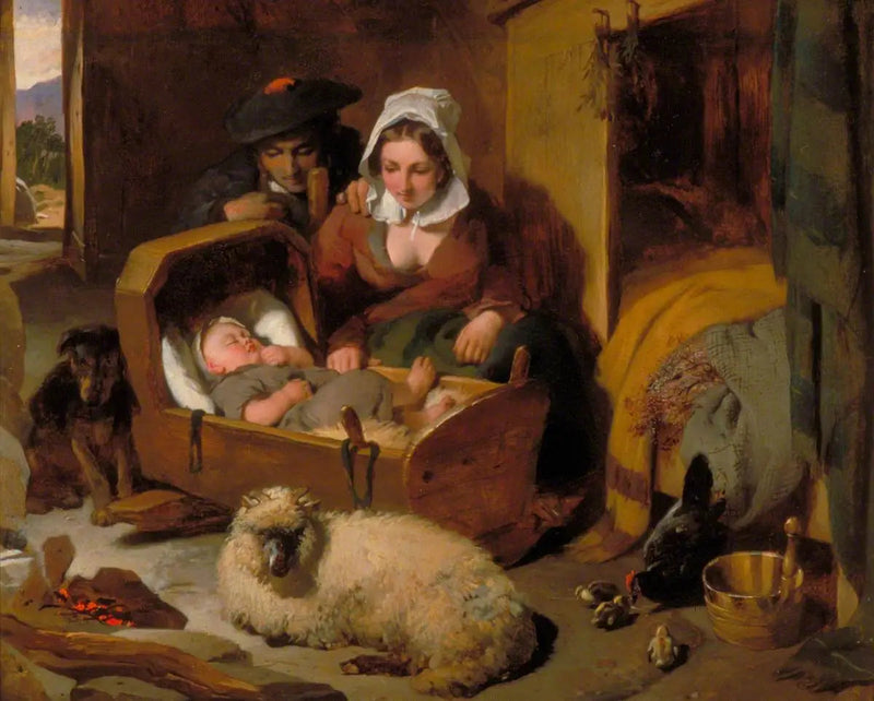 Dom pasterza z Highlands - Edwin Henry Landseer