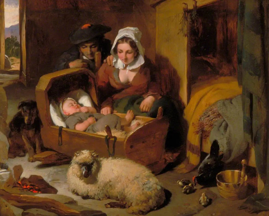 Dom pasterza z Highlands - Edwin Henry Landseer