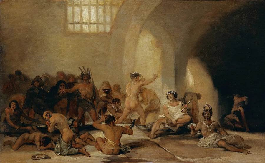 Dom szaleńców - Francisco de Goya
