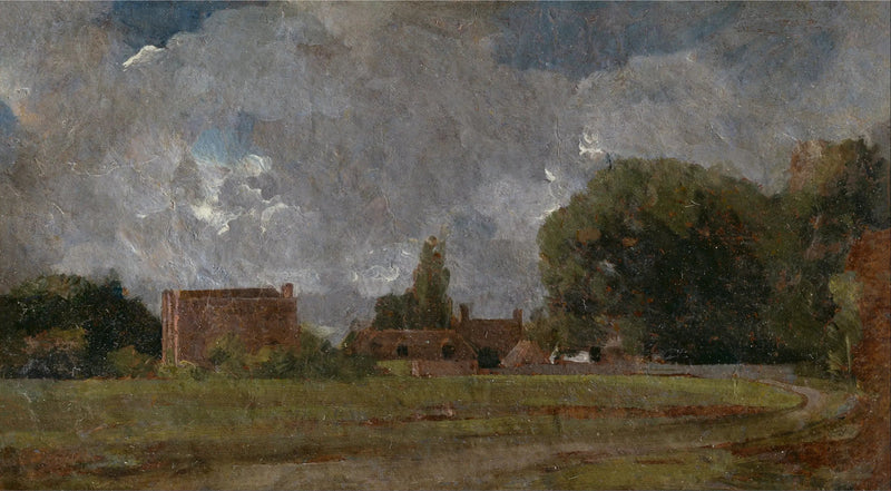 Dom Goldinga Constable'a, East Bergholt: miejsce urodzenia artysty - John Constable