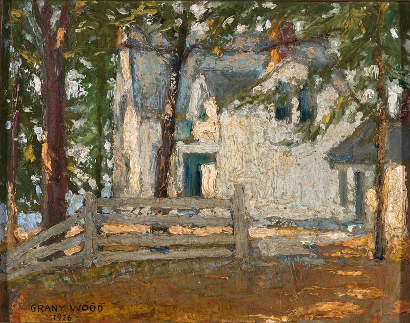 Dom Babci Wood - Grant Wood