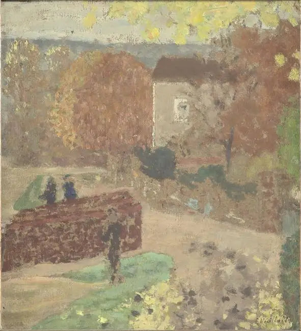 Dom Mallarmé w Valvins - Édouard Vuillard