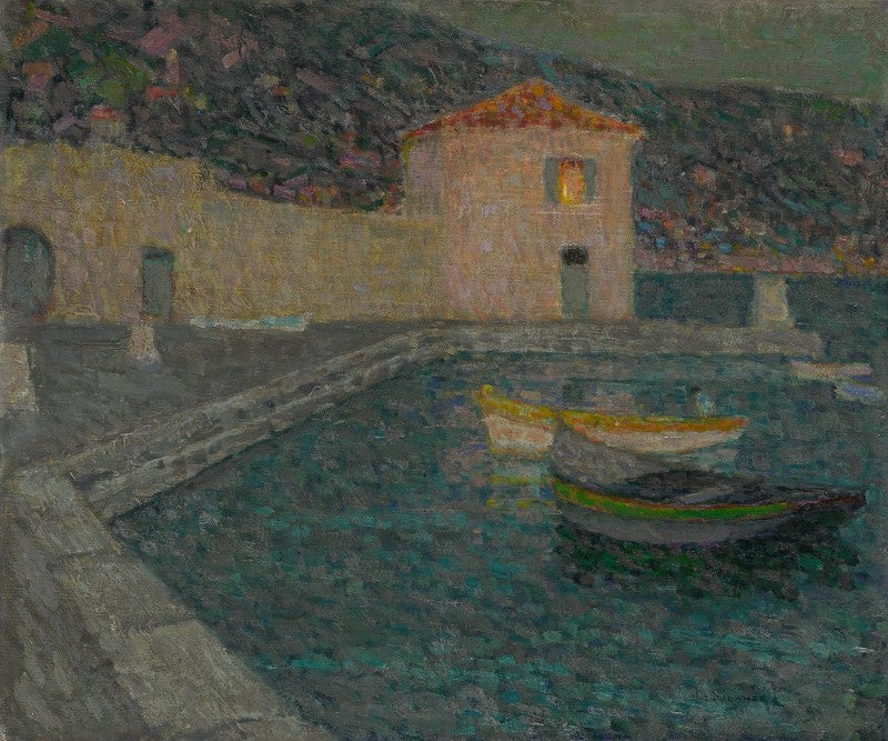 La Maison De La Mer Villefranche-sur-mer - Henri Le Sidaner - Alpha Reproduction