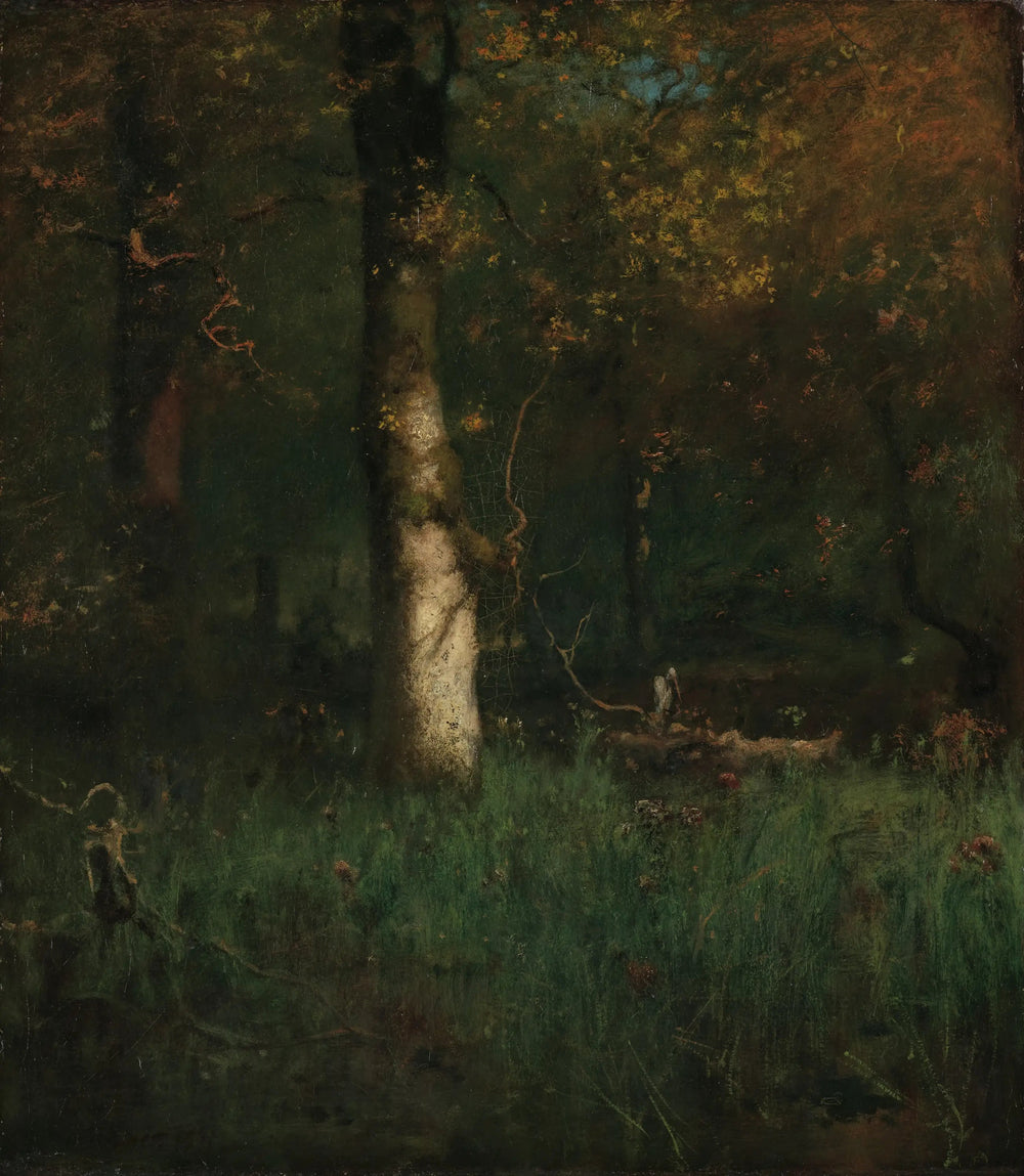 La maison du héron - George Inness - Alpha Reproduction