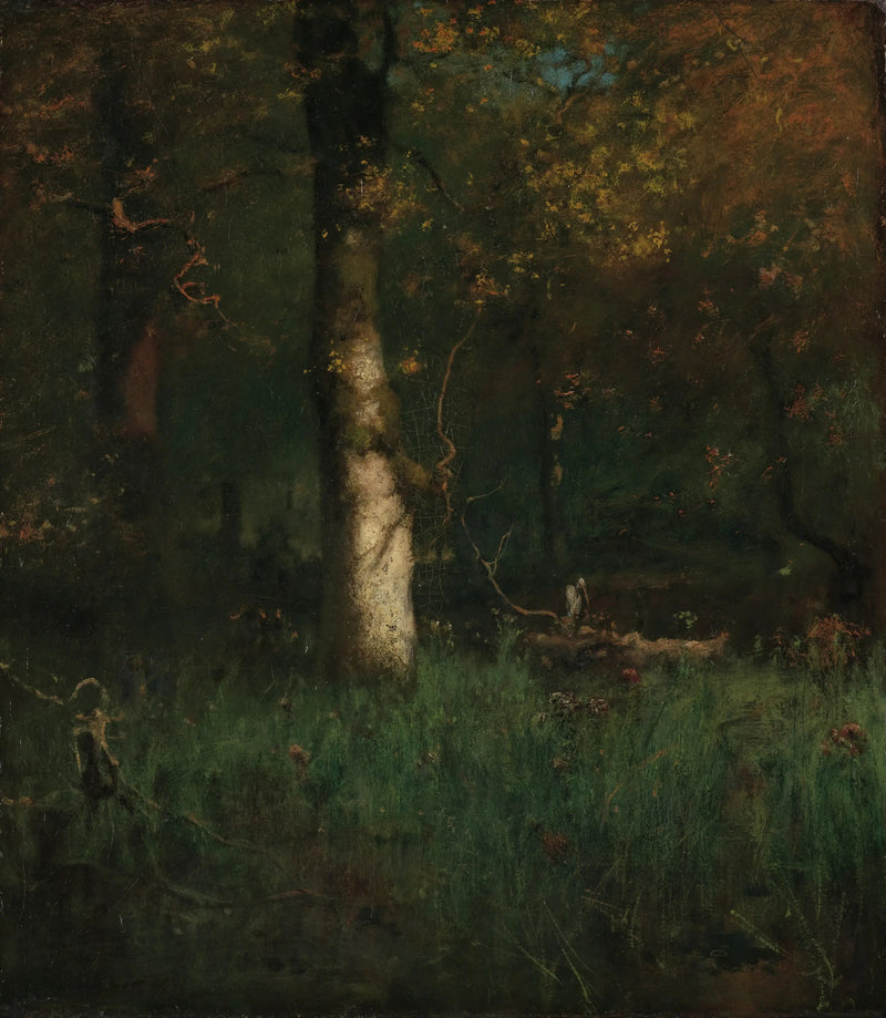 Dom czaplki - George Inness