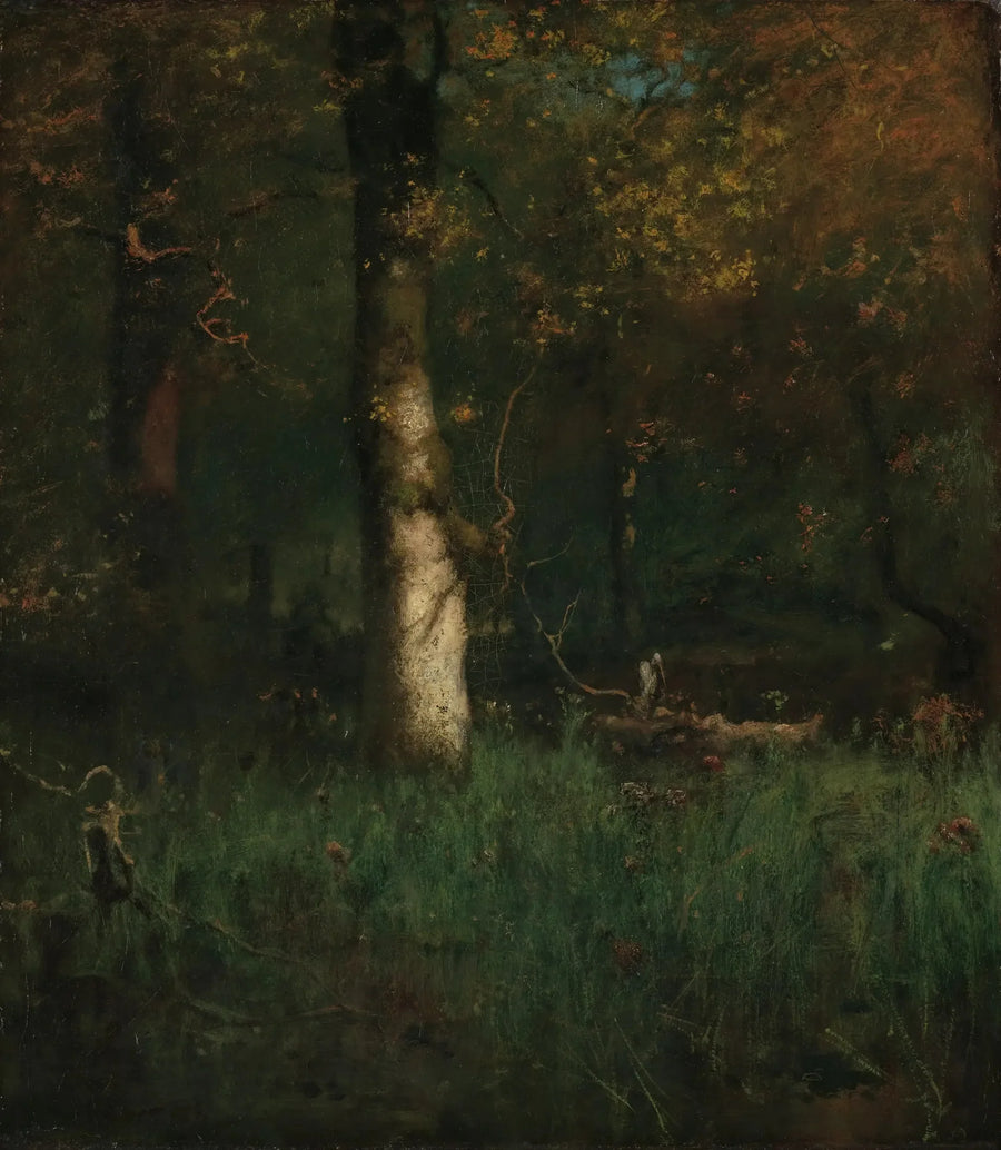 Dom czaplki - George Inness