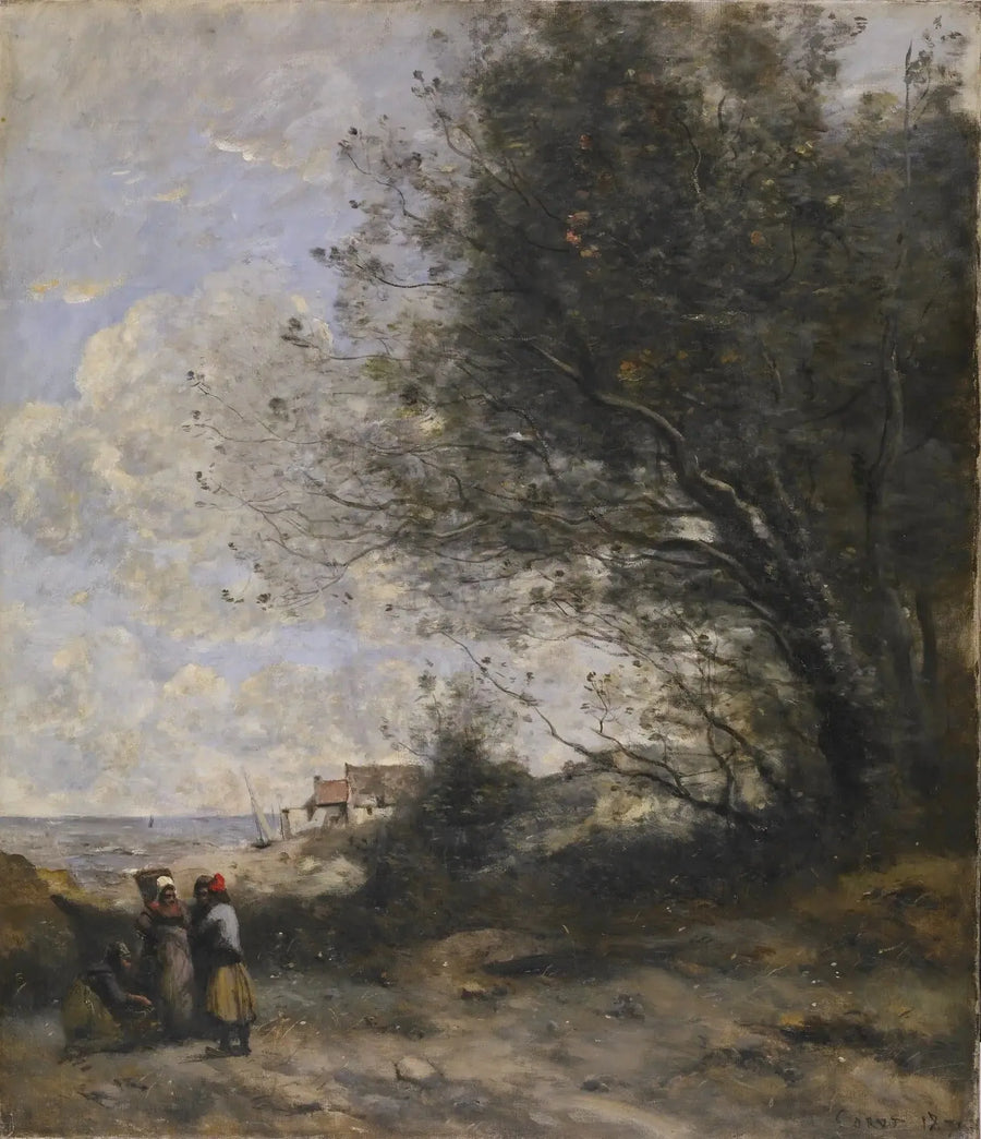 Dom Rybaka - Jean-Baptiste Camille Corot