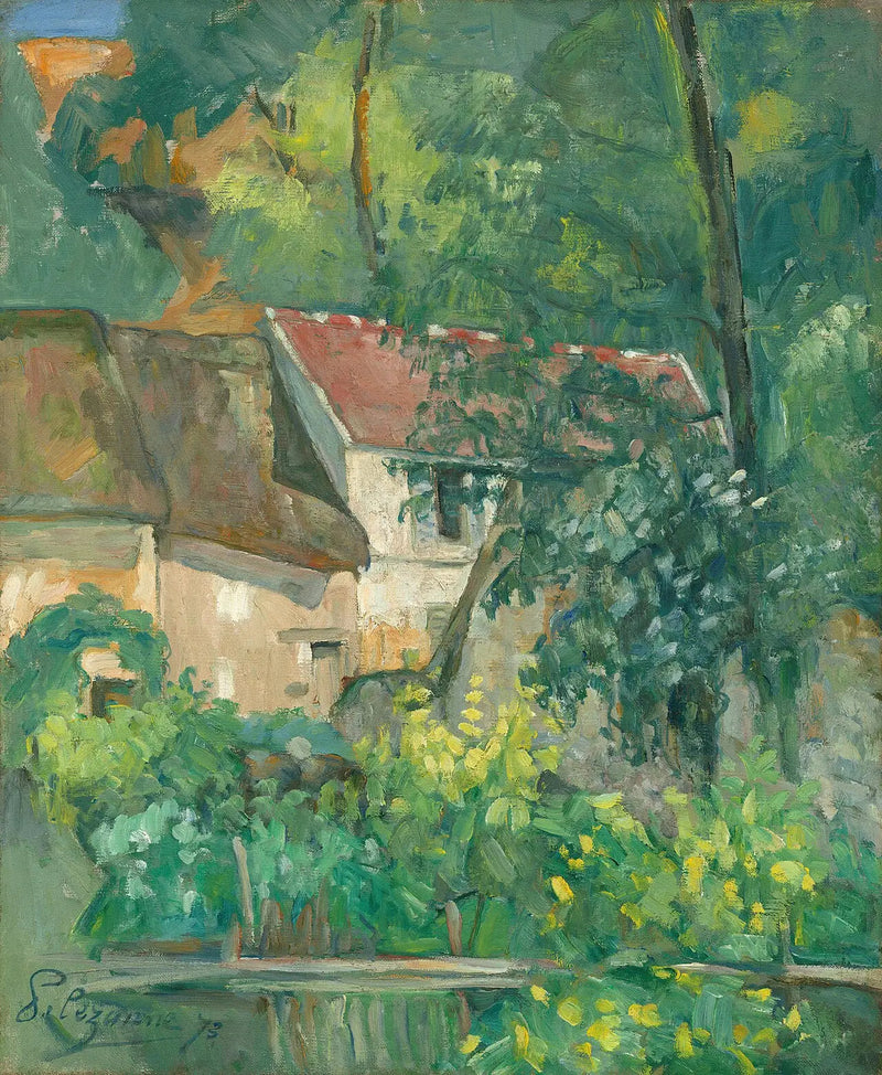 Dom ojca Lacroix, Auvers-sur-Oise - Paul Cézanne