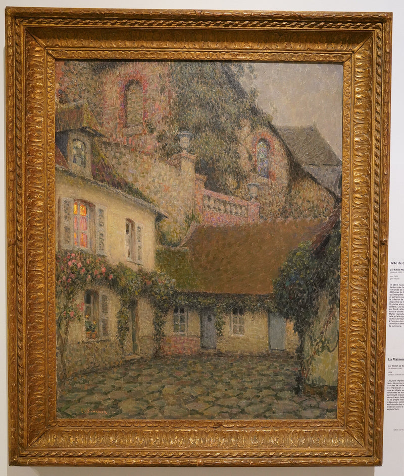 Dom wieczorny - Henri Le Sidaner