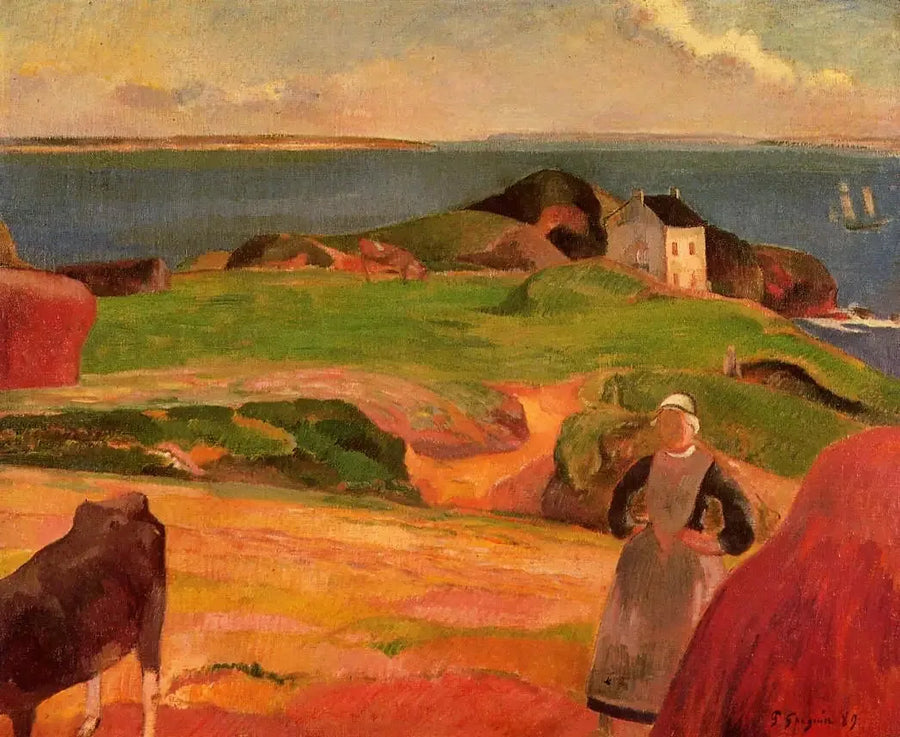 Izolowany dom - Paul Gauguin