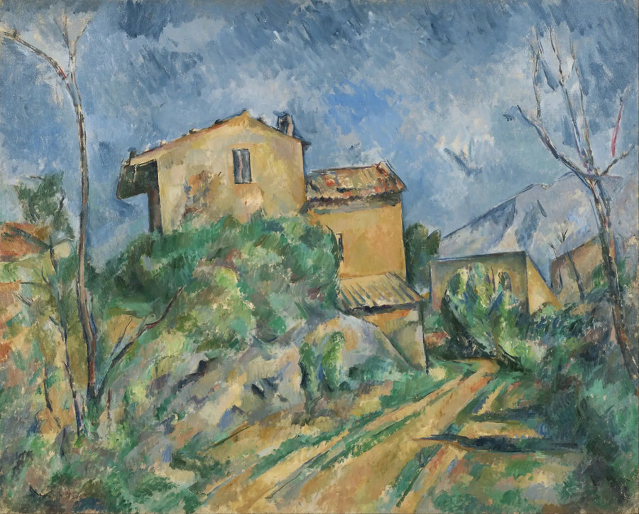 Dom Marii na drodze do Czarnego Zamku - Paul Cézanne