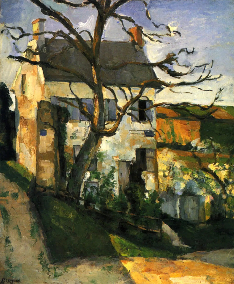 Dom Rondest, dzielnica Hermitage, Pontoise - Paul Cézanne