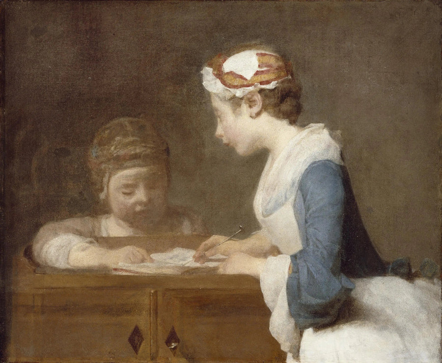 Nauczycielka - Jean Simeón Chardin
