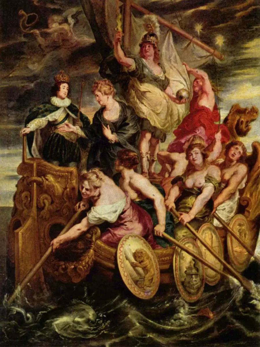 Większość z Ludwika XIII, 20 października 1614 - Peter Paul Rubens