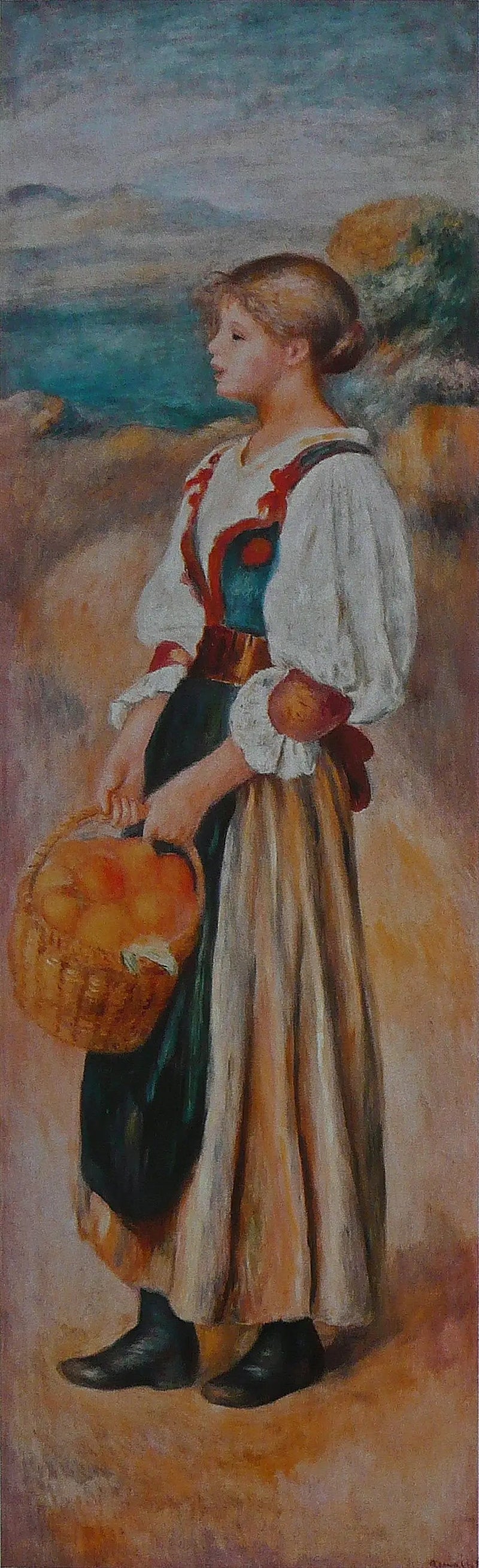 Sprzedawczyni pomarańczy - Pierre-Auguste Renoir