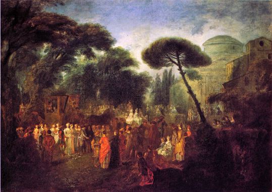 La mariée de village - Antoine Watteau - Alpha Reproduction