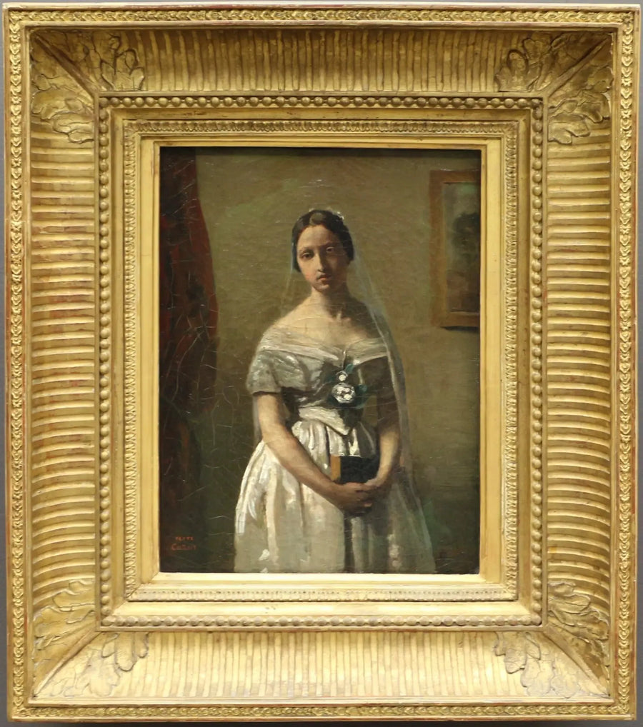 Panna młoda - Jean-Baptiste Camille Corot