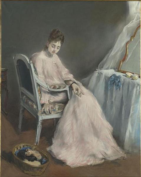La Matinée Rose - Eva Gonzalès - Alpha Reproduction