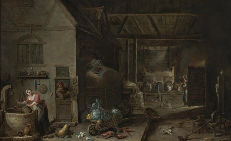 Flandriańska Gospodyni - David Teniers Młodszy