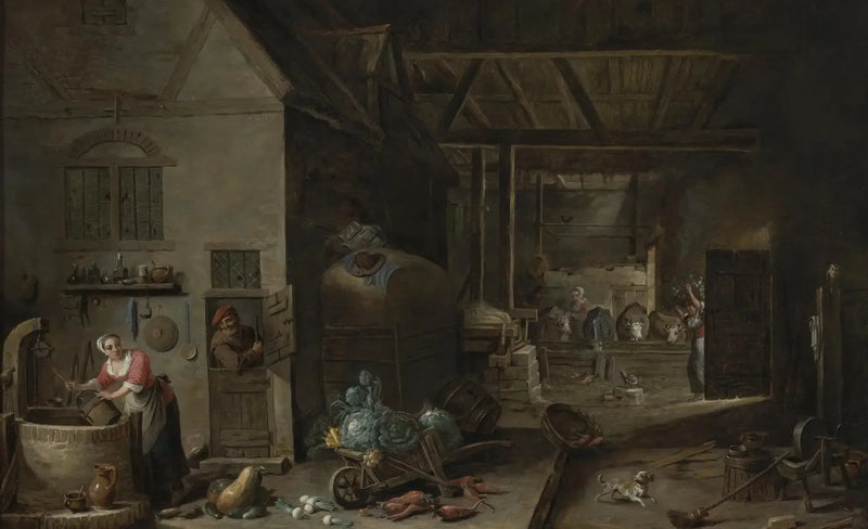 Flandriańska Gospodyni - David Teniers Młodszy
