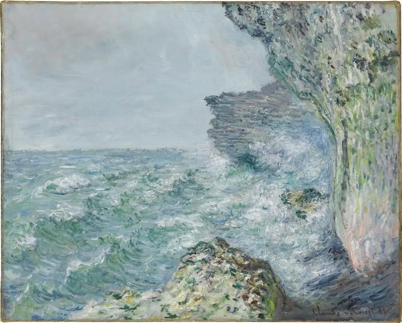 Morze w Fécamp - Claude Monet