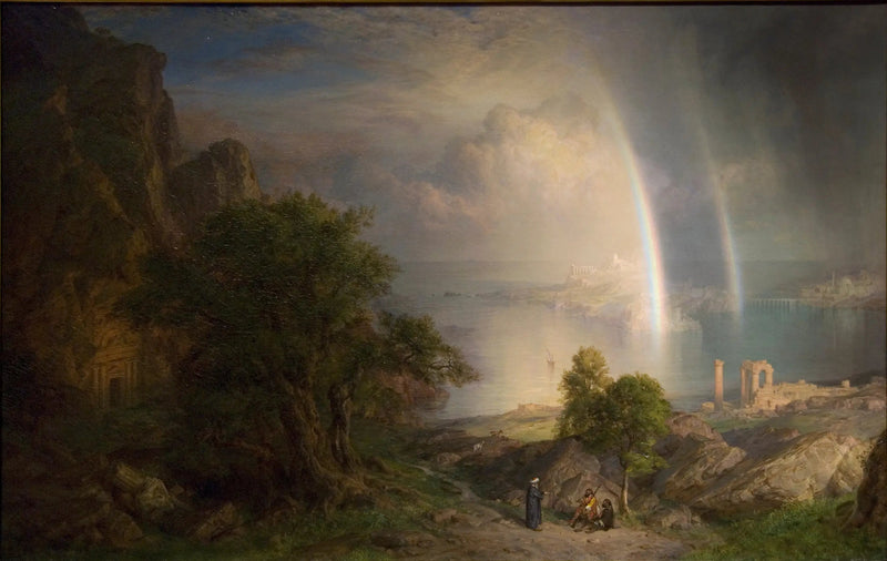 Morze Egejskie - Frederic Edwin Church
